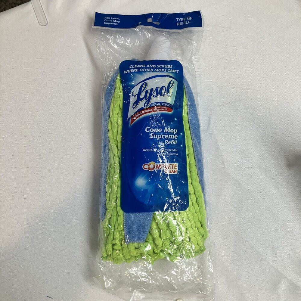 Lysol Cone Mop Supreme Refill Completely Clean Fits Type E 590941M NEW